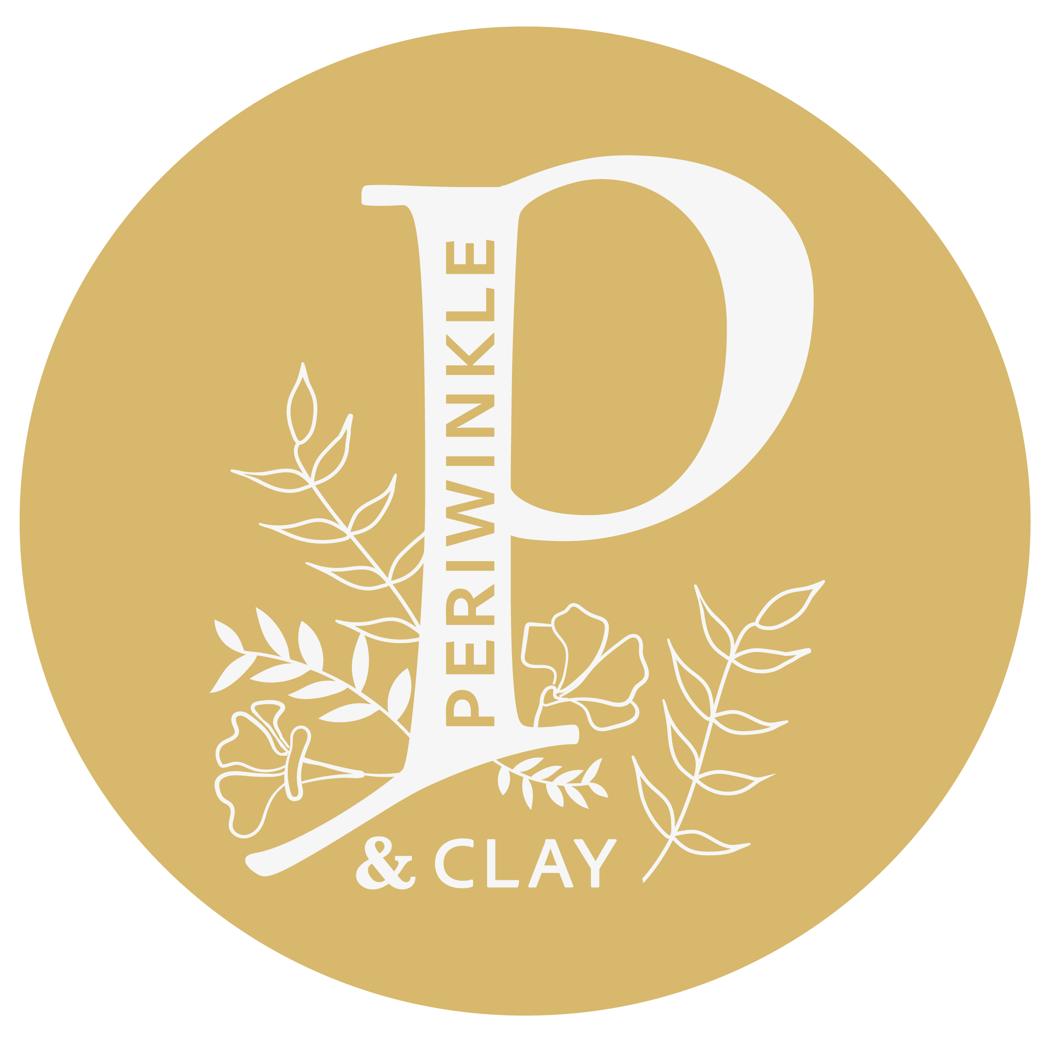 Periwinkle & Clay Creative Pottery Studio's logo