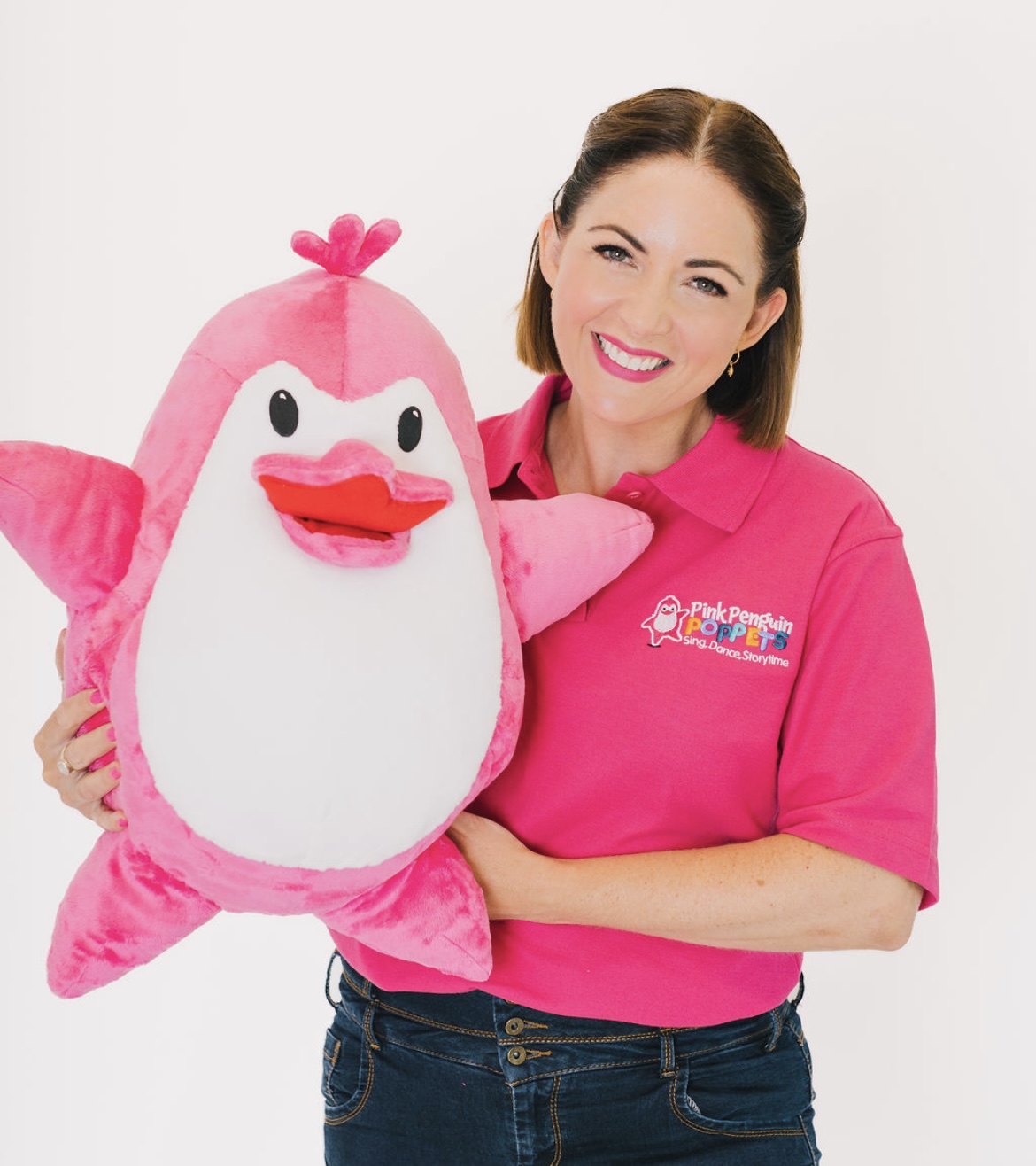 Pink Penguin Poppets's logo