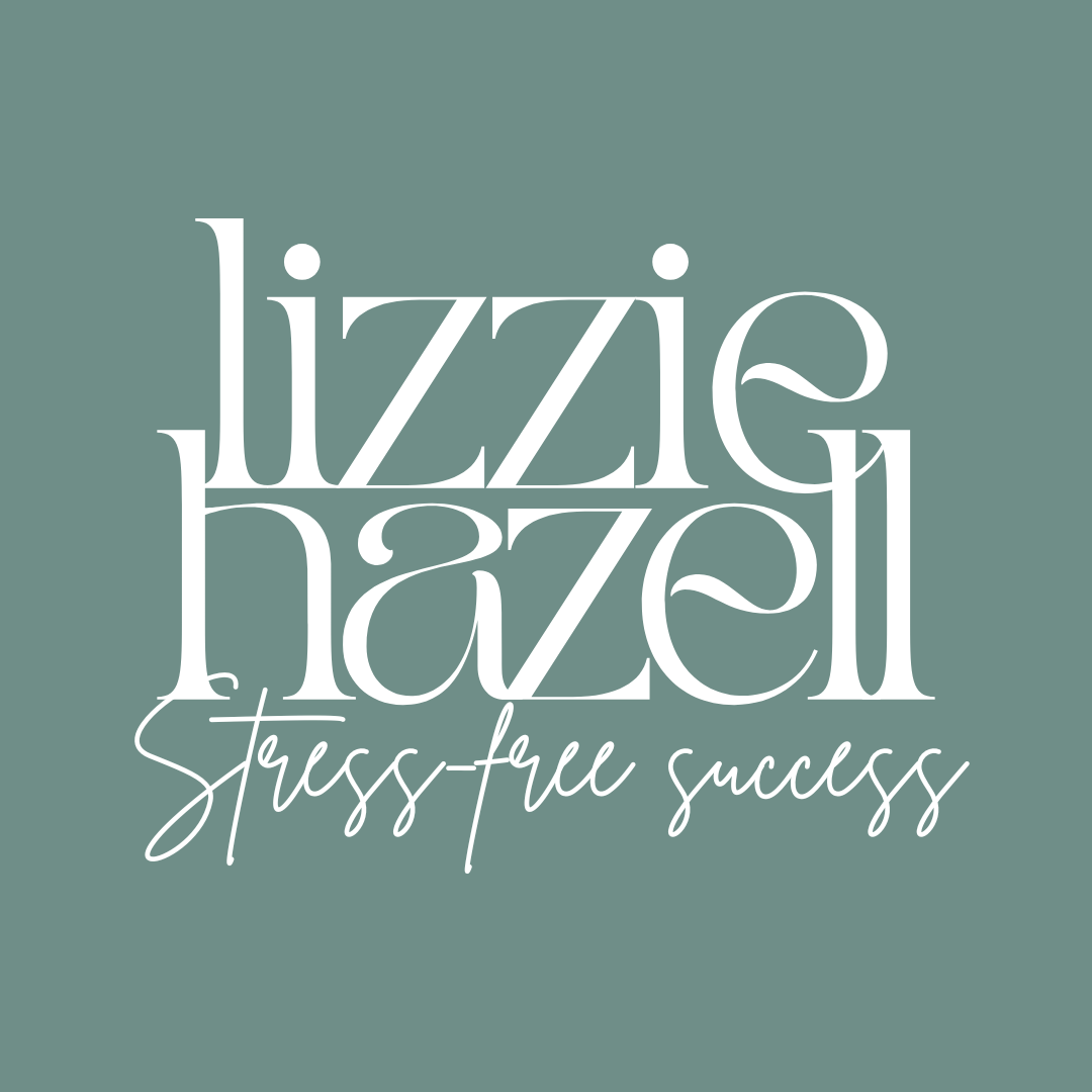 Lizzie Hazell, Stress-Free Success Strategist's logo