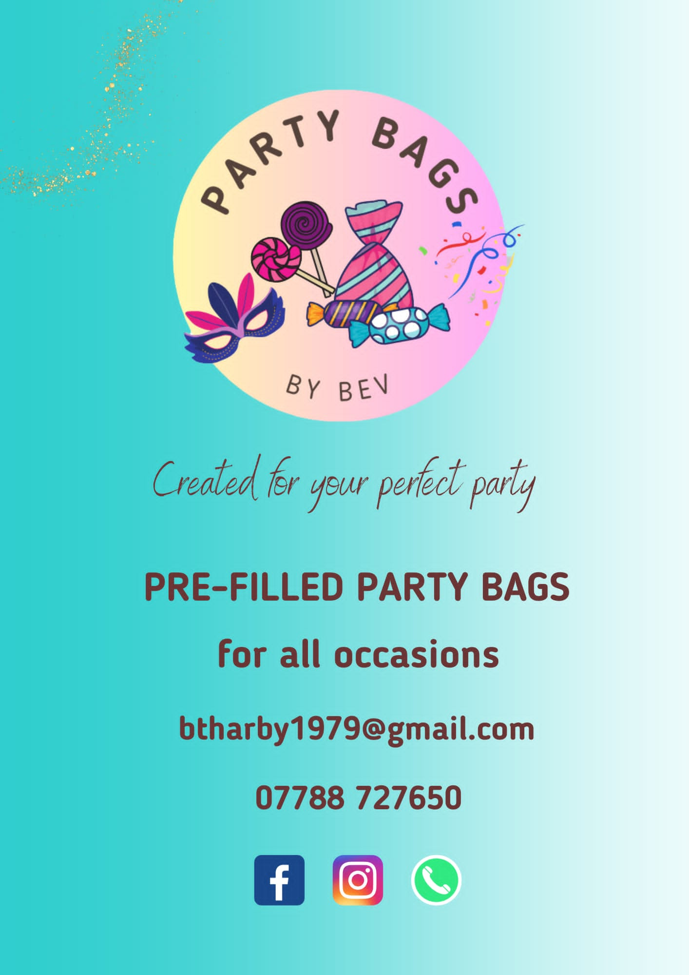 Party Bags By Bev 's logo