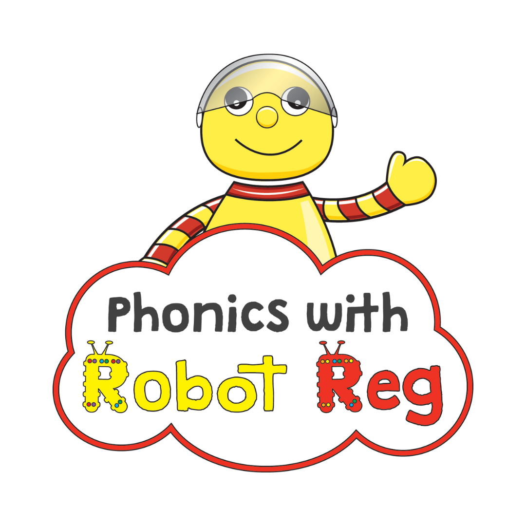 Phonics with Robot Reg Wycombe's logo