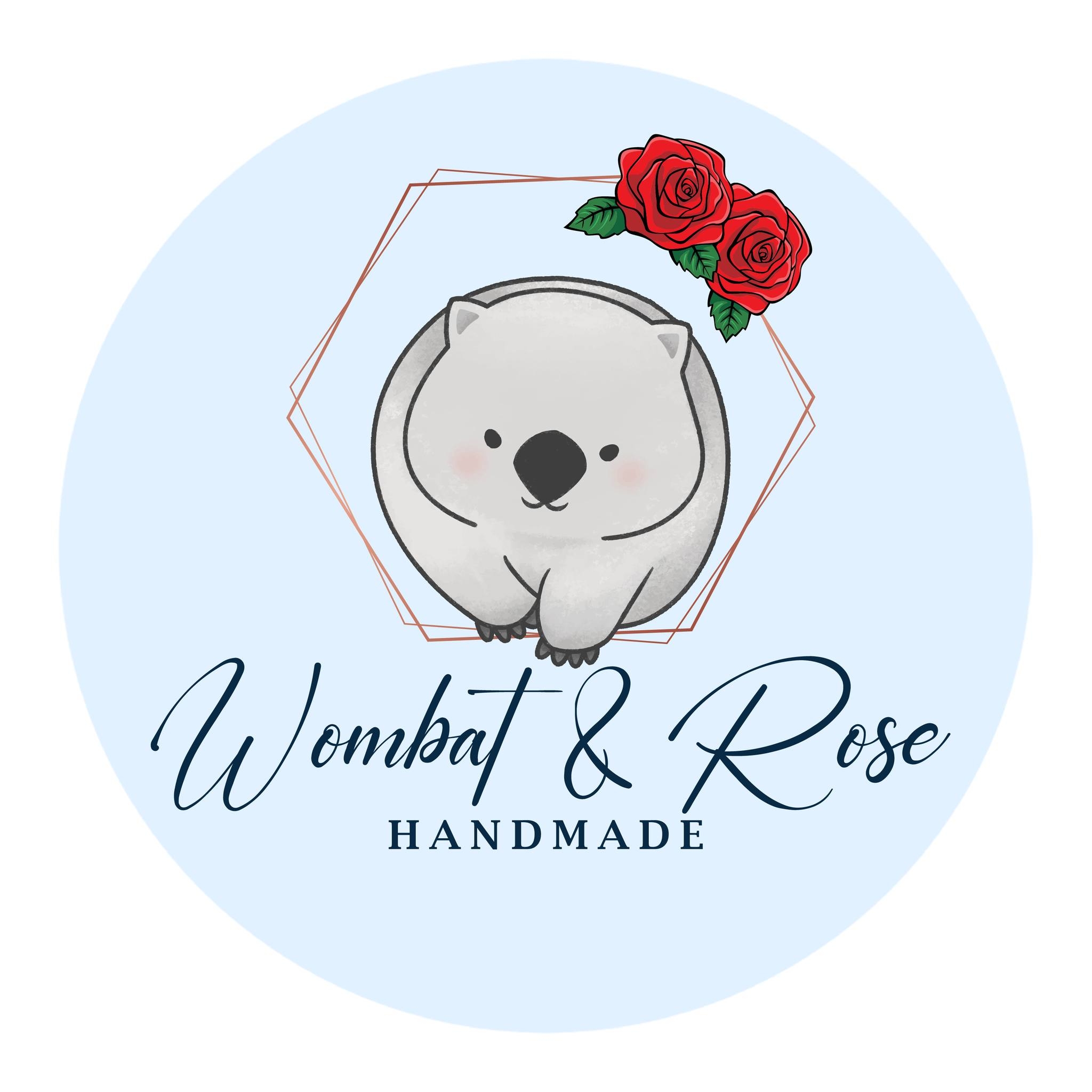 Wombat & Rose Handmade's logo