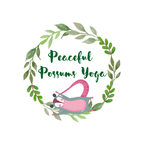 Peaceful Possums Yoga's logo