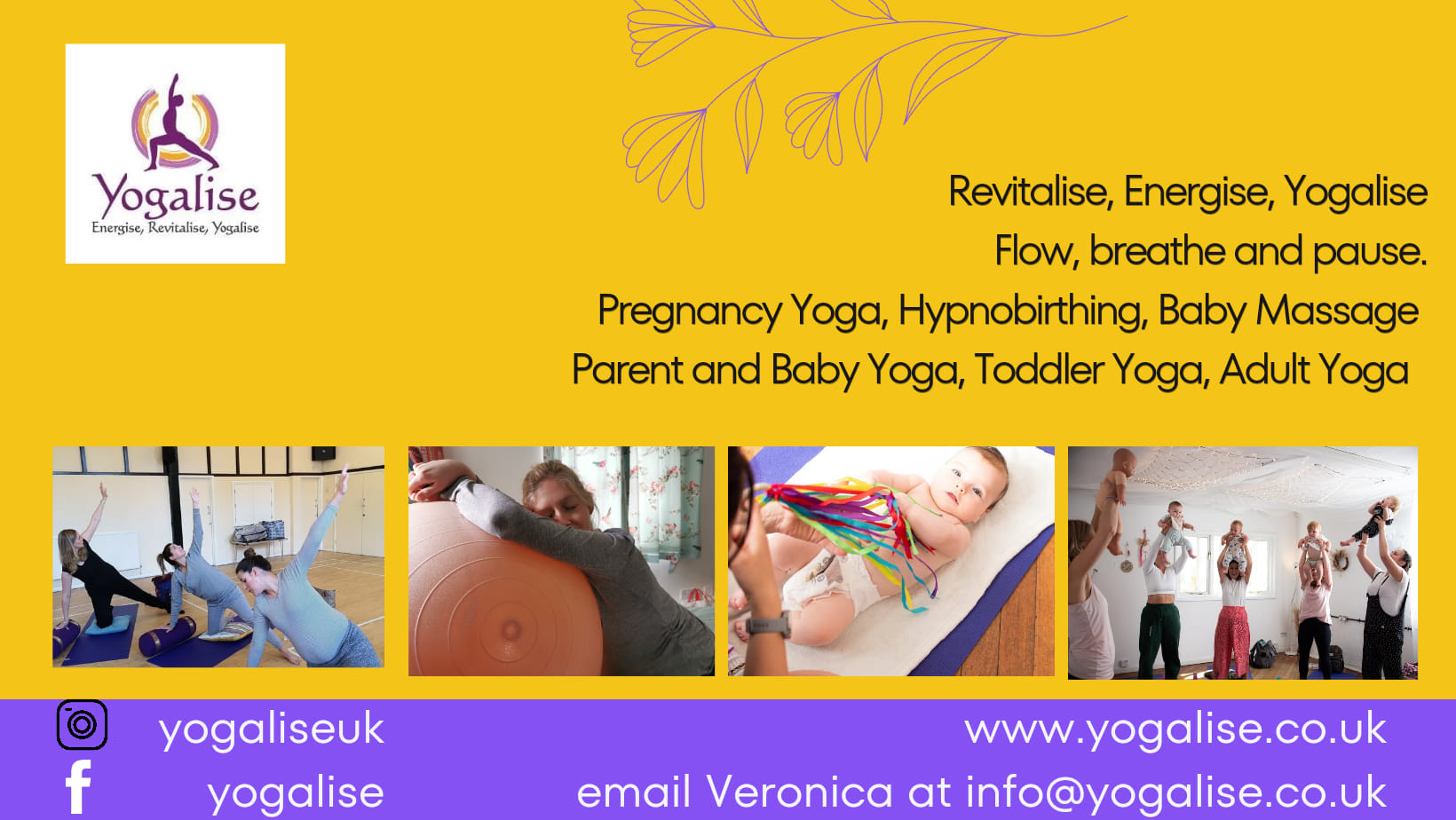 Yogalise- antenatal and postnatal Hypnobirthing and Yoga classes's main image