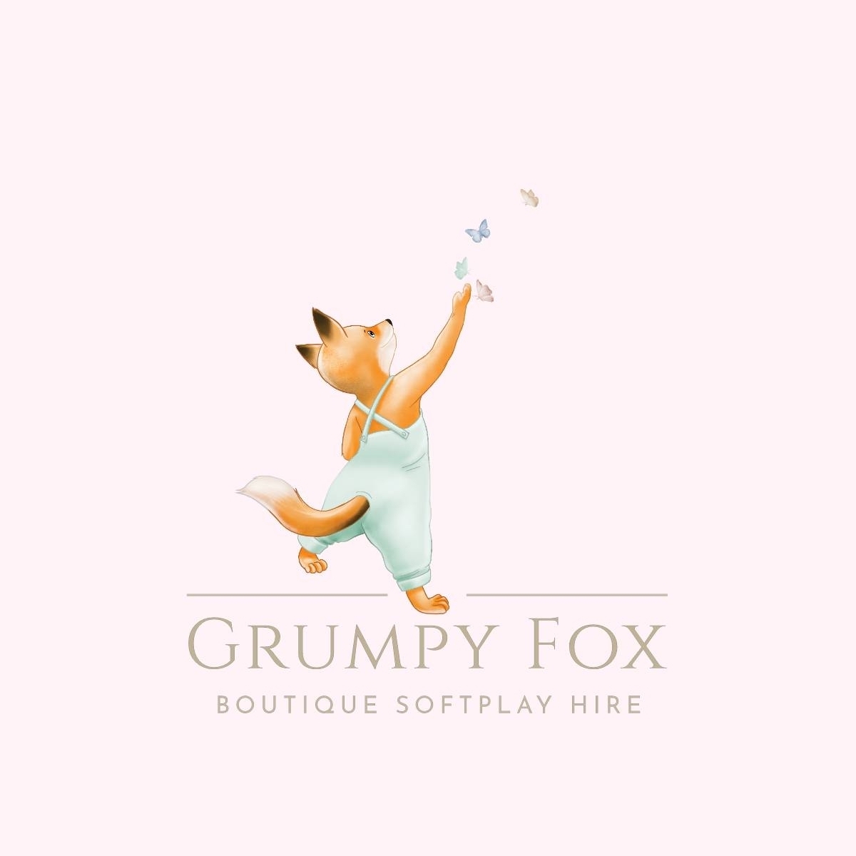 Grumpy Fox Soft Play Hire's logo