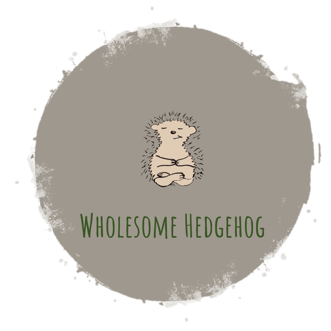 Wholesome Hedgehog Yoga's logo