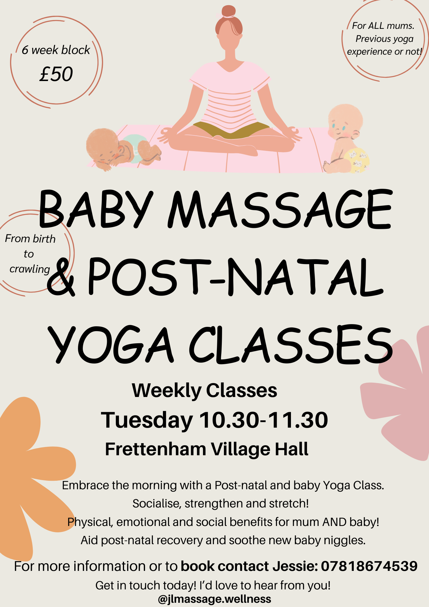 Baby Massage and Post Natal Yoga Classes's logo