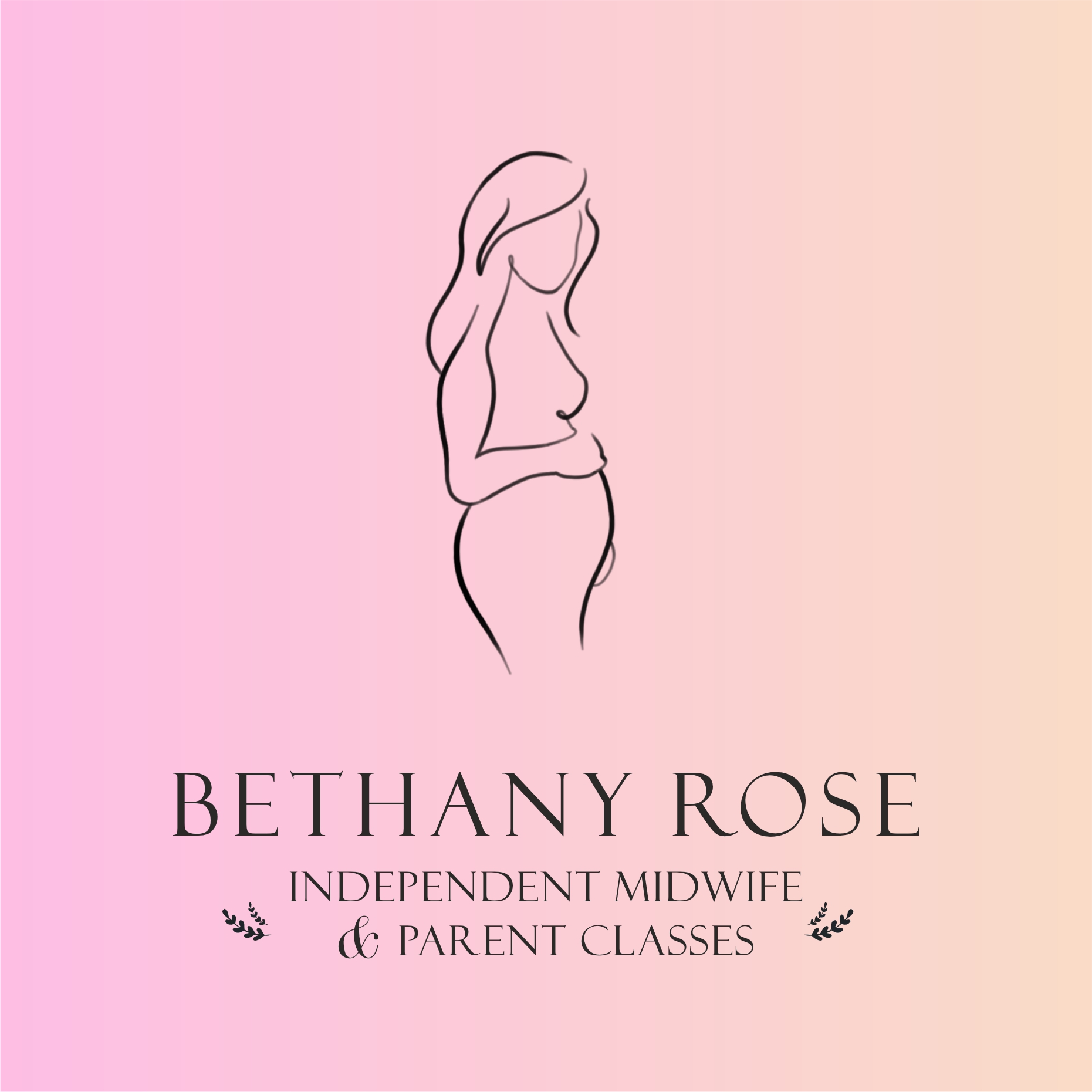 Bethany Rose Independent Midwife's logo