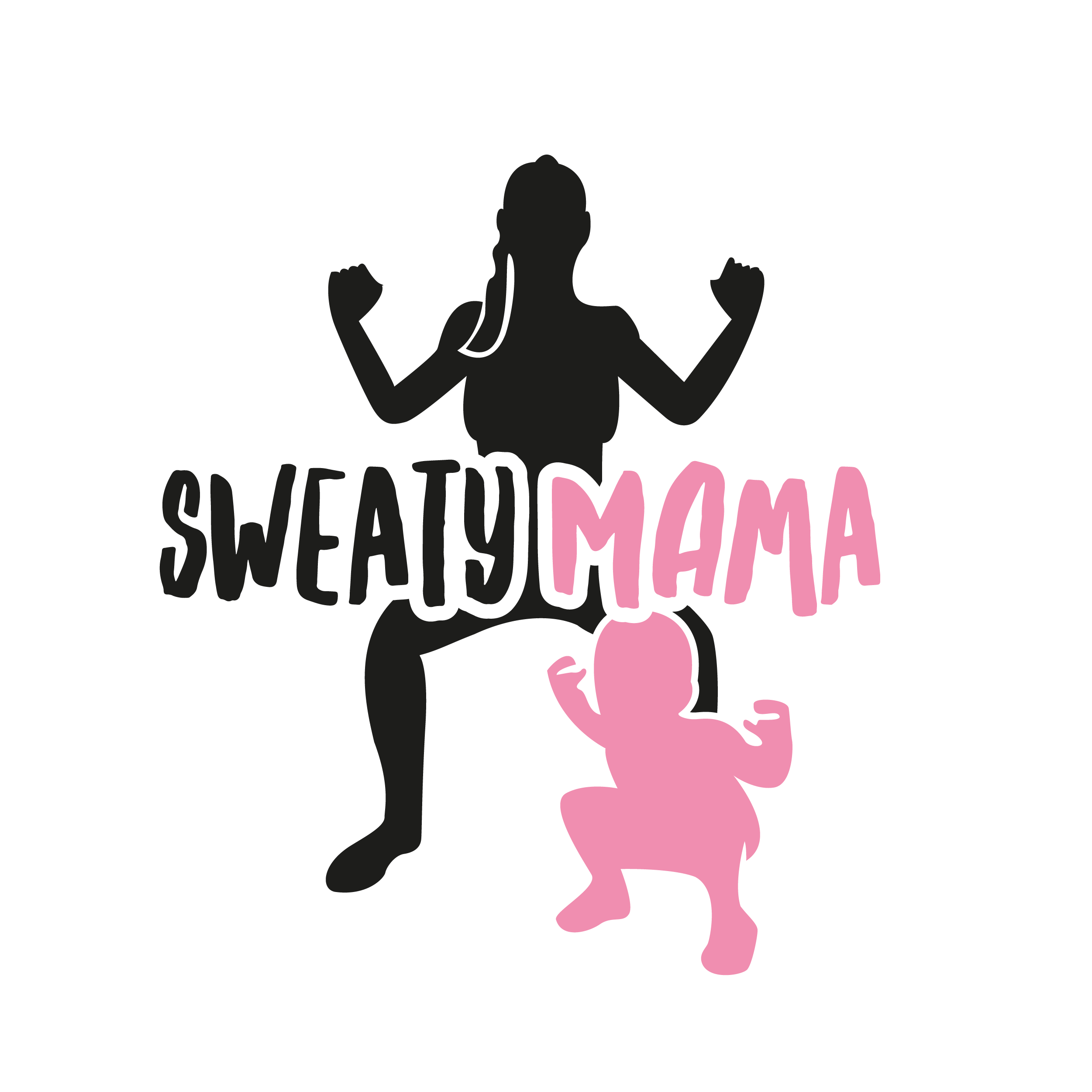 Sweaty Mama Buckingham and High Wycombe's logo