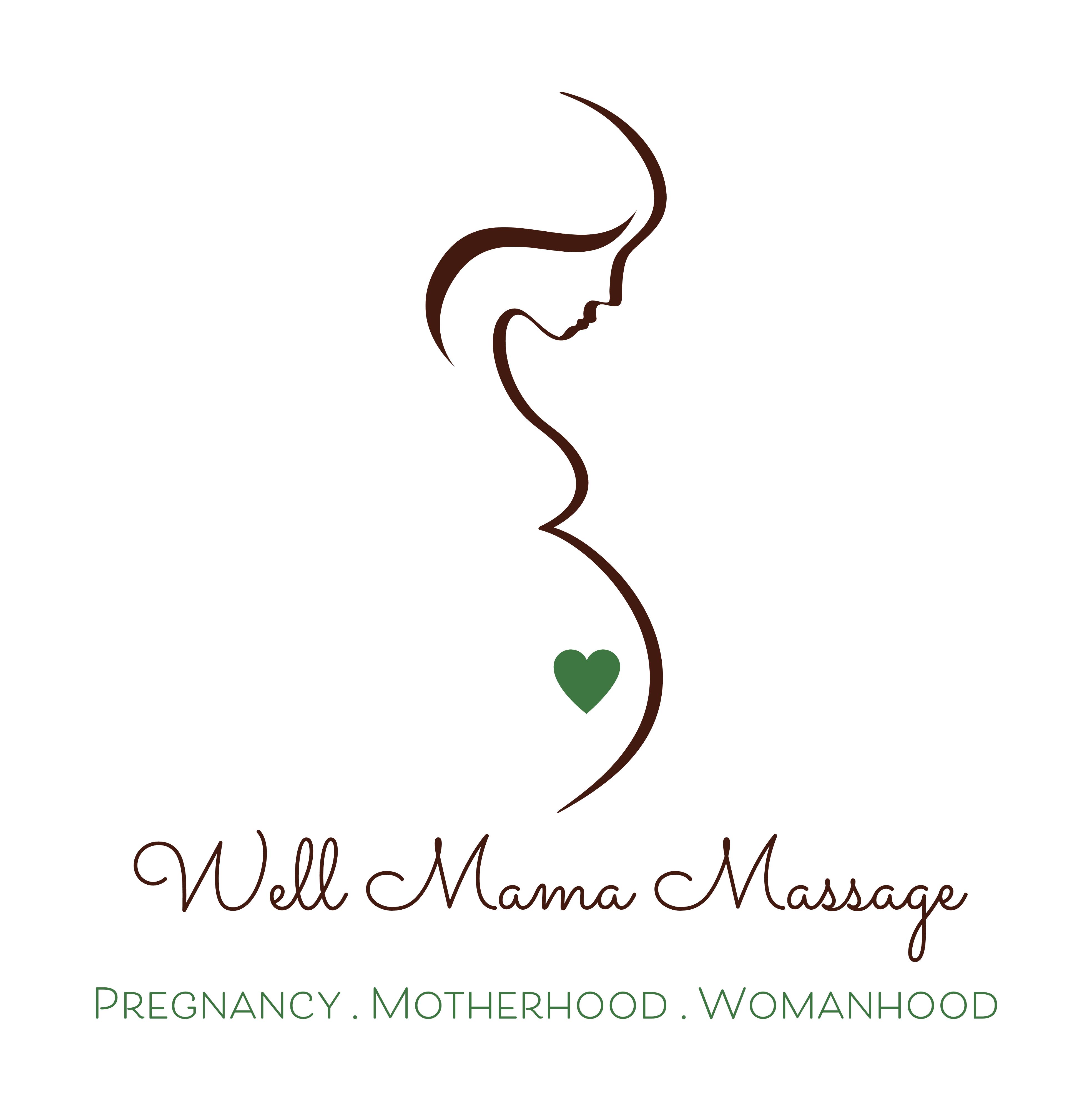 Well Mama Massage's logo