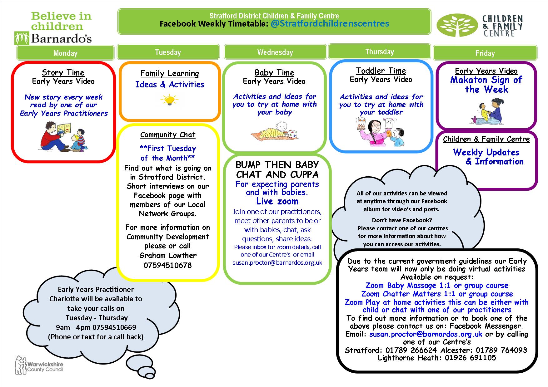 Stratford District Children & Family Centres's logo