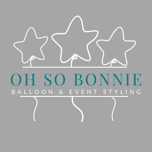 Oh So Bonnie Balloon and Event Styling's logo