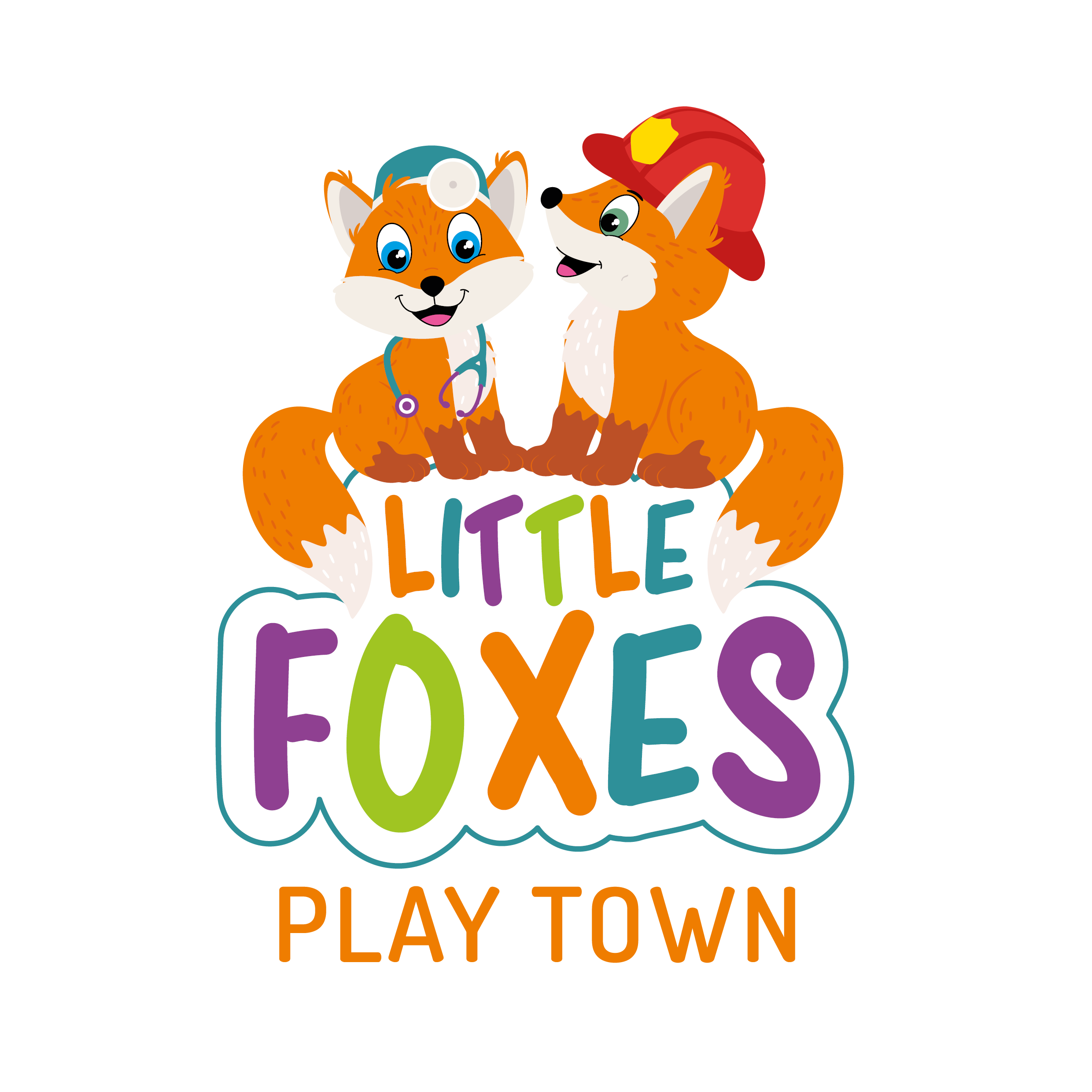 Little Foxes Play Town's logo