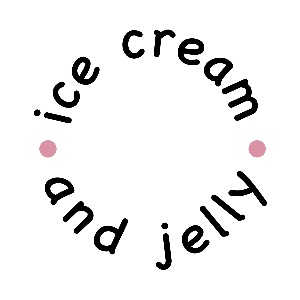 ice cream and jelly 's logo