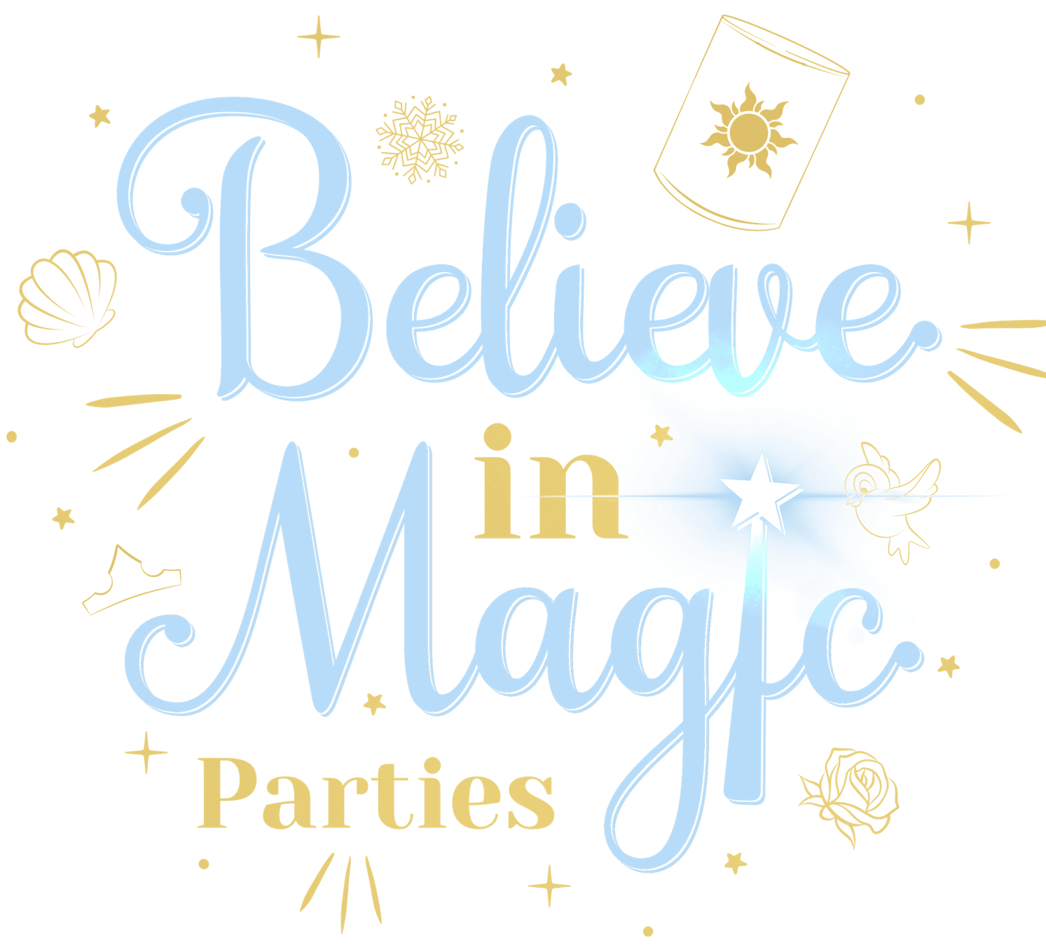 Believe in Magic Parties's logo