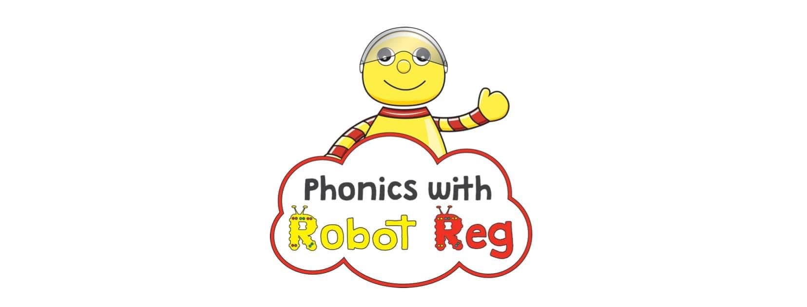 Phonics with Robot Reg Doncaster's logo