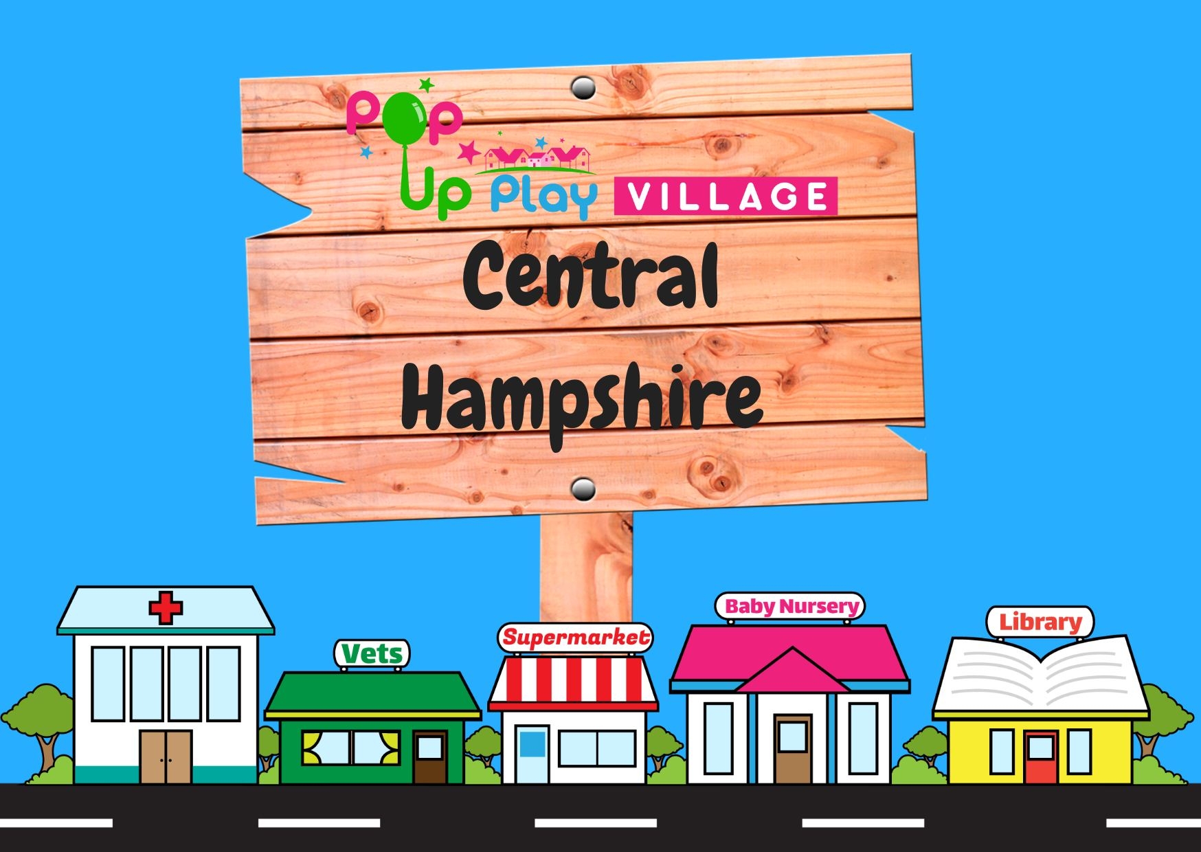 Pop Up Play Village Central Hampshire's logo