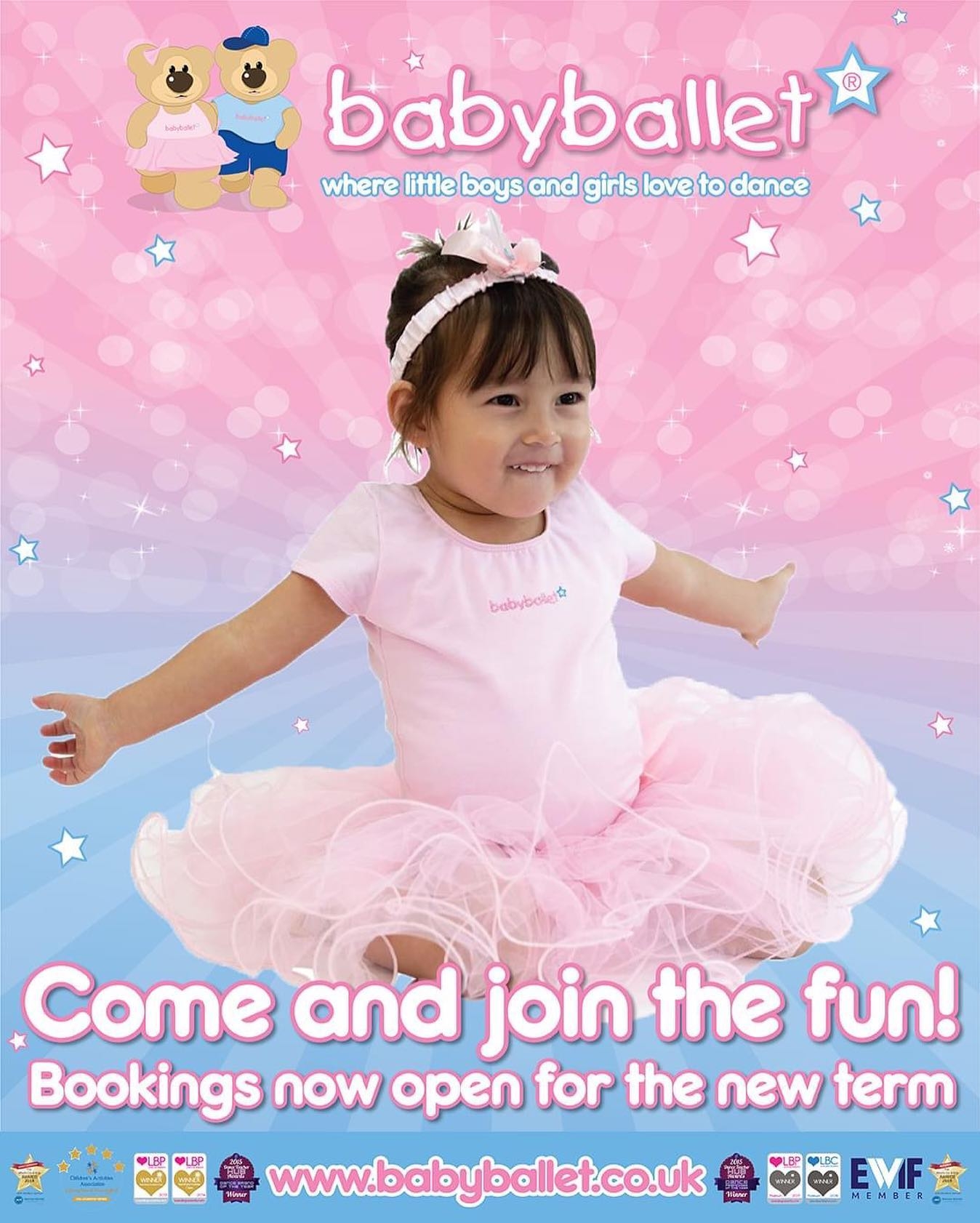 babyballet Witney, Didcot, Botley and Summertown's logo