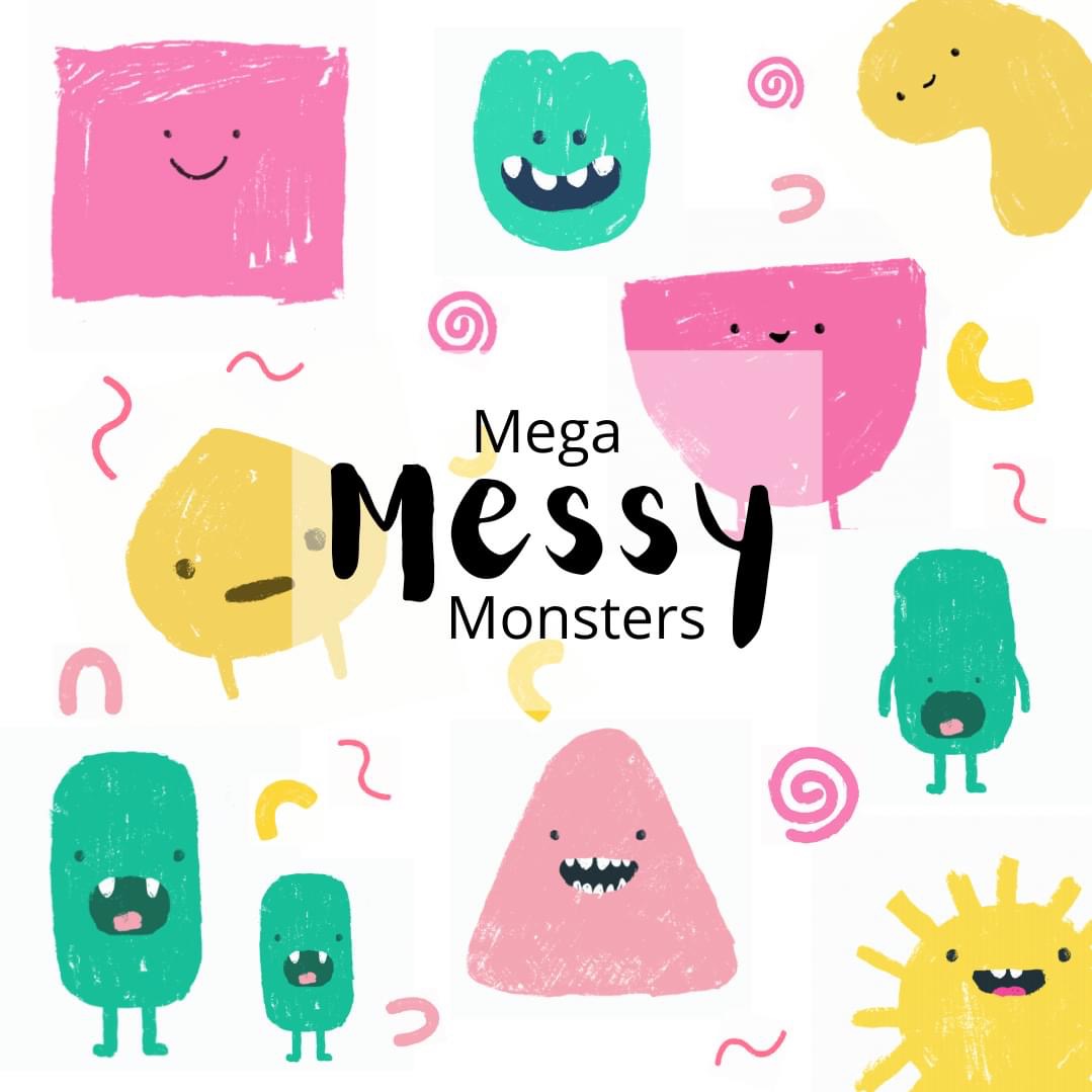 Mega Messy Monsters 's logo