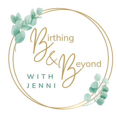Birthing and Beyond with Jenni's logo