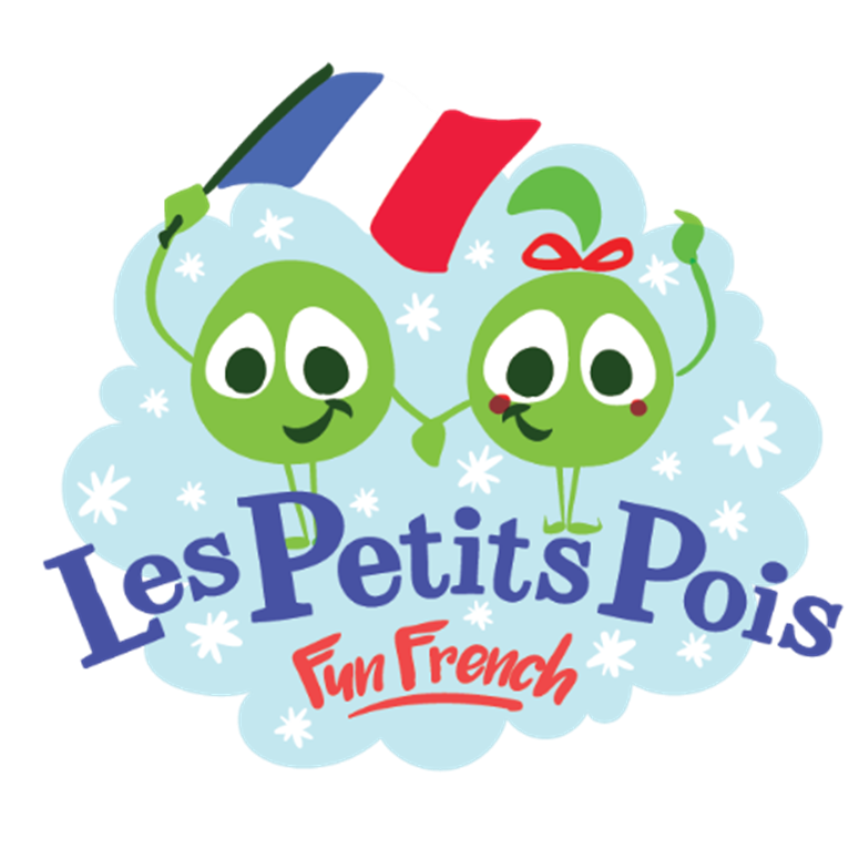 Les Petits Pois Fun French with Beth's logo