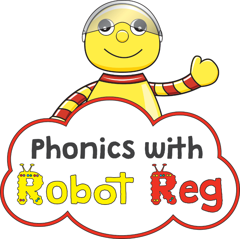 Phonics with Robot Reg Solihull's logo