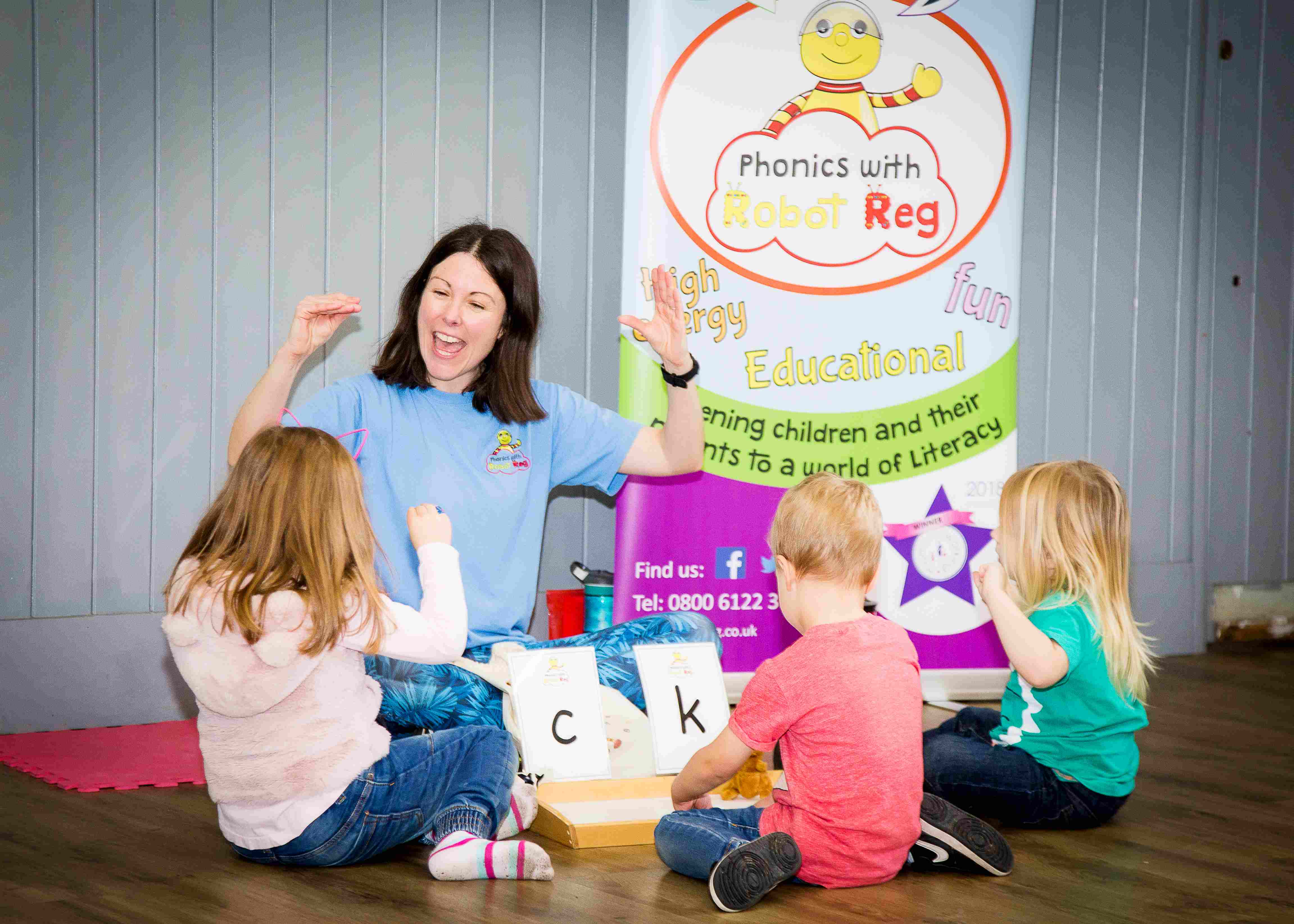 Phonics with Robot Reg Warrington and Knutsford's main image