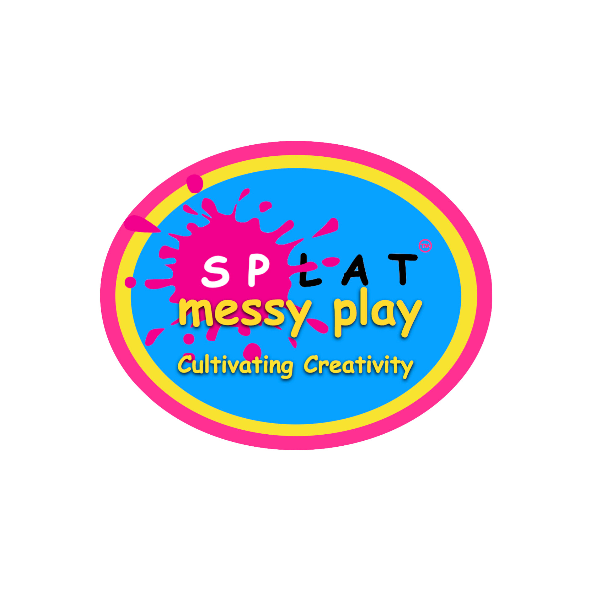 Splat Messy Play Lanarkshire and West Lothian's logo