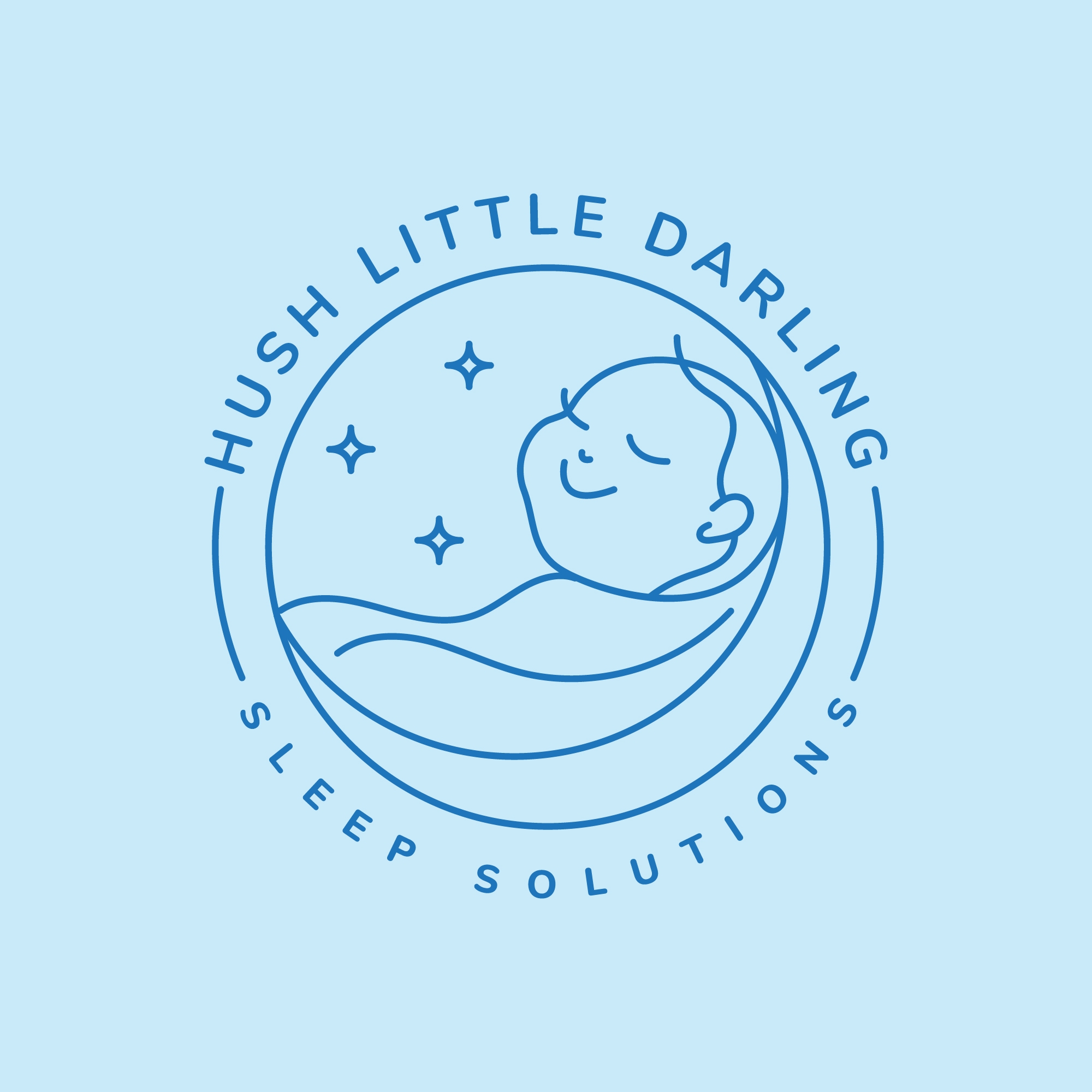 Hush Little Darling Sleep Solutions's logo