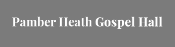 Pamber Heath Gospel Hall's logo